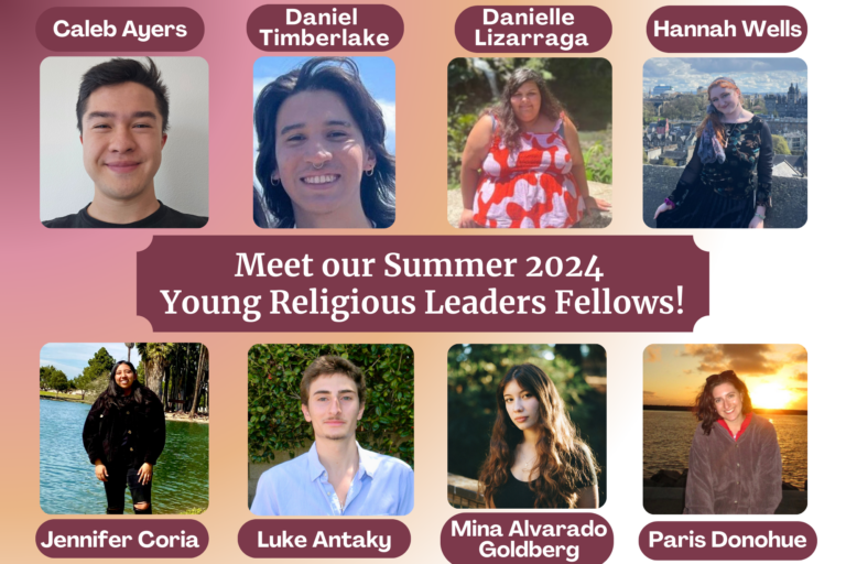 Meet the Young Religious Leaders Fellowship of Summer 2024